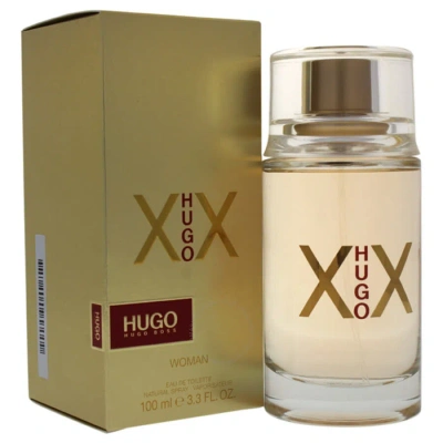 Hugo Boss Hugo Xx /  Edt Spray 3.3 oz (w) In Amber