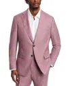 Hugo Boss Hutson Melange Slim Fit Suit Jacket In Rose