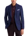 Hugo Boss Hutson Slim Fit Plaid Sport Coat In Blue