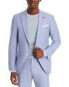 Hugo Boss Slim-fit Jacket In Blue
