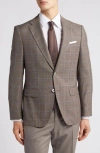 HUGO BOSS HUTSON WINDOWPANE CHECK WOOL SPORT COAT