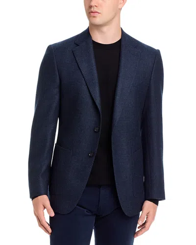 Hugo Boss Hutson Wool Slim Fit Sport Coat In Blue