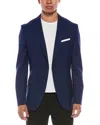 Hugo Boss Hutson Wool Suit Jacket In Blue