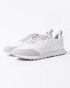 Hugo Boss Icelin Runn Mens Mixed-material Trainers With Branded Accents