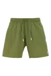 Hugo Boss Iconic Drawstring Swim Shorts In Green