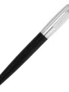 Hugo Boss Iconic Textured Rollerball Pen In Black
