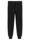 Hugo Boss Striped Insert Track Pants In Black