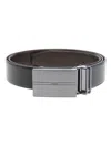 Hugo Boss Interchangeable Buckle Belt In Black