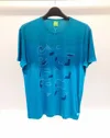 Hugo Boss Item O-neck Short-sleeved T-shirt In Blue