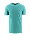 Hugo Boss Item O-neck Short-sleeved T-shirt In Blue