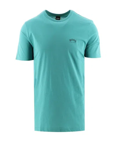 Hugo Boss Item O-neck Short-sleeved T-shirt In Blue