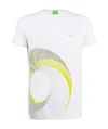 Hugo Boss Item O-neck Short-sleeved T-shirt In White
