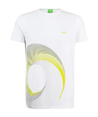 Hugo Boss Item O-neck Short-sleeved T-shirt In White