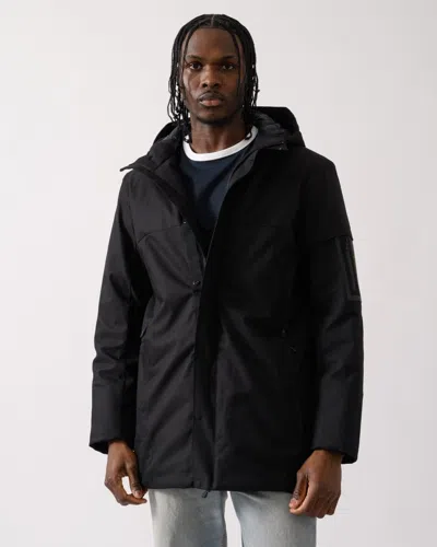 Hugo Boss J Terra 1 Mens Hooded Jacket In Black
