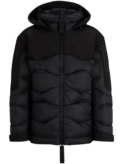 Hugo Boss J_convex Padded Jacket In Black