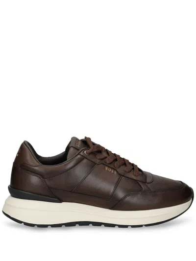 Hugo Boss Jace Sneakers In Brown