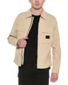 Shop Hugo Boss Jacket In Beige