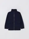 Hugo Boss Jacket Boss Kids Color Marine In Blue