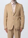 Hugo Boss Jacket Boss Men Color Beige In Beige