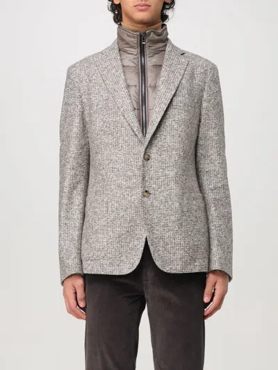 Hugo Boss Jacket Boss Men Color Beige