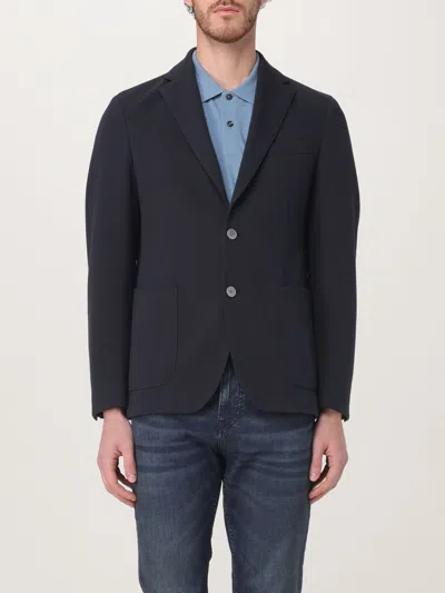 Hugo Boss Jacket Boss Men Color Blue