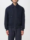 Hugo Boss Boss Men Bomber Jacket With Removable Lining In Blue