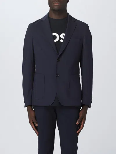 Hugo Boss Jacket Boss Men Color Blue