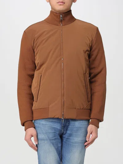 Hugo Boss Jacket Boss Men Color Brown