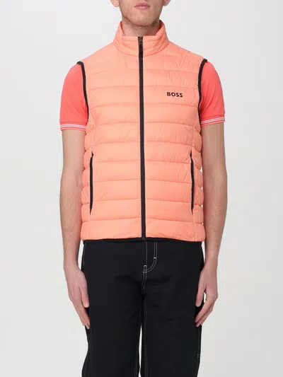 Hugo Boss Jacket Boss Men Color Pink In Orange