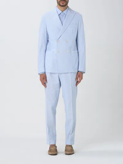 HUGO BOSS SUIT BOSS MEN COLOR SKY BLUE,F52112016