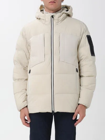 Hugo Boss Jacket Boss Men Color Yellow Cream In Neutral