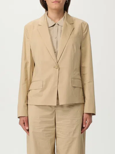 Hugo Boss Jacket Boss Woman Color Beige