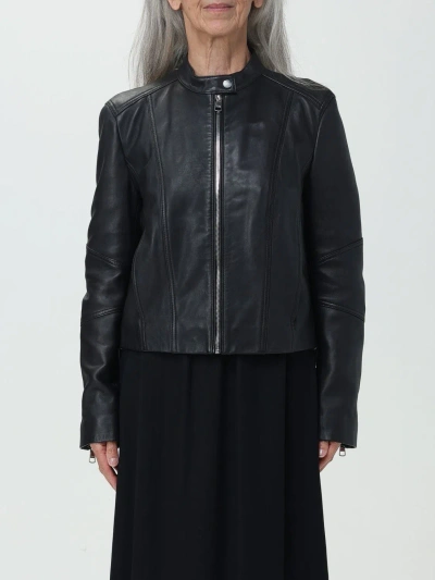 Hugo Boss Jacket Boss Woman Color Black