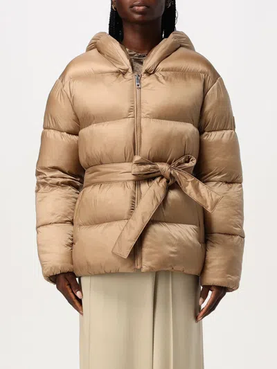 Hugo Boss Jacket Boss Woman Color Camel In Camel