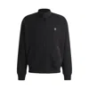 Hugo Boss Jacket With Contrast Trims In Black