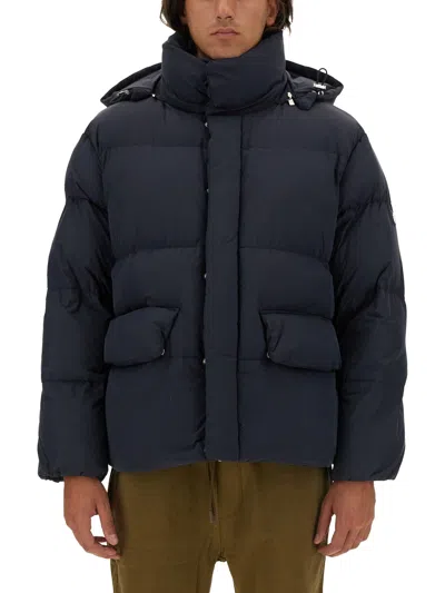 Hugo Boss Boss Jacket With Zip In Blue