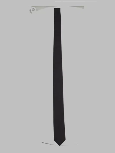 Hugo Boss Jacquard Silk Necktie In Black