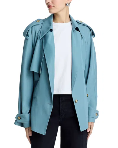 Hugo Boss Jacusa Coat In Blue
