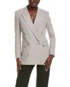 Hugo Boss Regular-fit Jacket In A Heavyweight Wool Blend In Gray