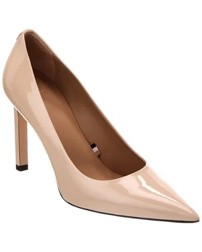 Hugo Boss Janet Patent Pump In Beige