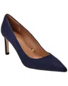 Hugo Boss Janet Suede Pump In Blue