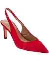 HUGO BOSS JANET SUEDE SLINGBACK PUMP