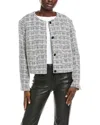 Hugo Boss Boss Janoa Single Breasted Jacket In Gray