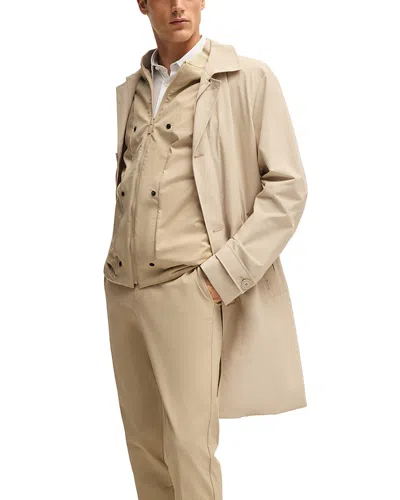 Hugo Boss Jared Tech Travel 3-in-1 Jacket In Light Beige