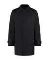 Hugo Boss Jared Three In One Peacoat In Black