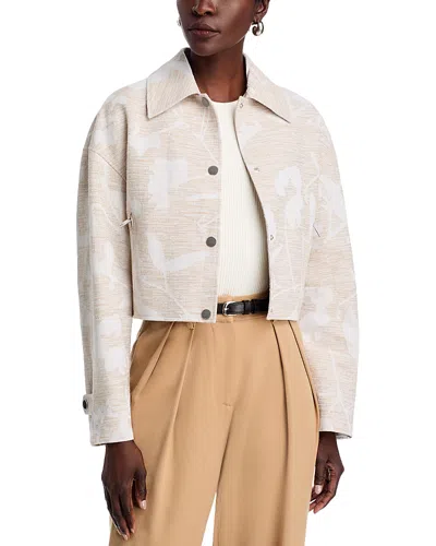 Hugo Boss Jarlota Jacket In Light Beige