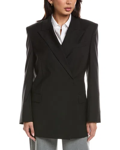 Hugo Boss Jaunts Wool Blazer In Black
