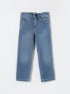 Hugo Boss Jeans Boss Kids Color Denim In Denim
