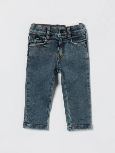 Hugo Boss Babies' Jeans Boss Kids Color Denim In Blue