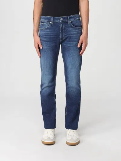 Hugo Boss Jeans Boss Men Color Denim In Blue